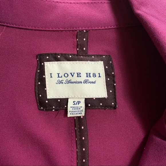 Fuschia Blazer with button details - Picture 8 of 12